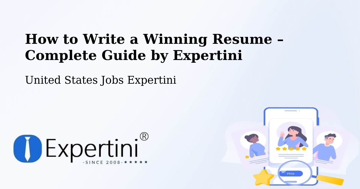 Resume Writing Guide for Job Seekers – Crowley - Crowley, United States Jobs Expertini